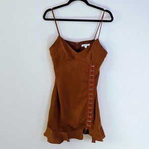 Rust Mini Dress